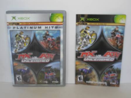 MX vs. ATV Unleashed (CASE & MANUAL ONLY) - Xbox